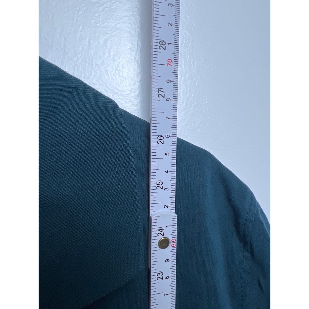 Banana‎ Republic Luxe Touch Performance Polo Shirt Teal Green Mens M Golf Pickle - Picture 4 of 7